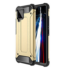 Funda Bumper Silicona y Plastico Mate Carcasa WL1 para Samsung Galaxy A42 5G Oro