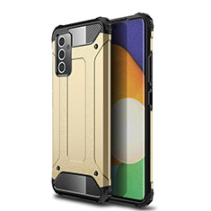 Funda Bumper Silicona y Plastico Mate Carcasa WL1 para Samsung Galaxy F34 5G Oro