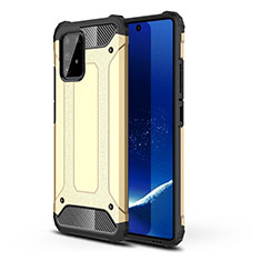 Funda Bumper Silicona y Plastico Mate Carcasa WL1 para Samsung Galaxy S10 Lite Oro