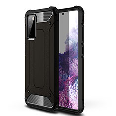 Funda Bumper Silicona y Plastico Mate Carcasa WL1 para Samsung Galaxy S20 FE 5G Negro