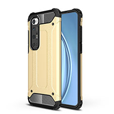 Funda Bumper Silicona y Plastico Mate Carcasa WL1 para Xiaomi Mi 10S 5G Oro