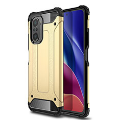 Funda Bumper Silicona y Plastico Mate Carcasa WL1 para Xiaomi Mi 11i 5G Oro