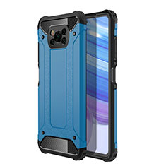 Funda Bumper Silicona y Plastico Mate Carcasa WL1 para Xiaomi Poco X3 Pro Azul