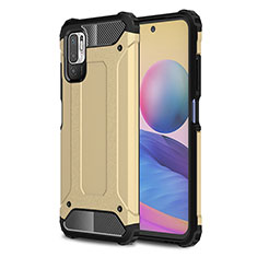 Funda Bumper Silicona y Plastico Mate Carcasa WL1 para Xiaomi Redmi Note 11 SE 5G Oro