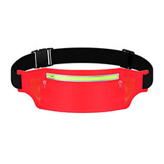 Funda Cinturon Brazo Correr Universal L06 para Vivo iQOO 11 Pro 5G Rojo
