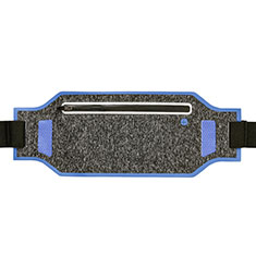 Funda Cinturon Brazo Correr Universal L08 para Accessoires Telephone Bouchon Anti Poussiere Azul