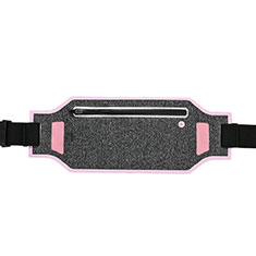 Funda Cinturon Brazo Correr Universal L08 para Samsung Wave Y S5380 Rosa