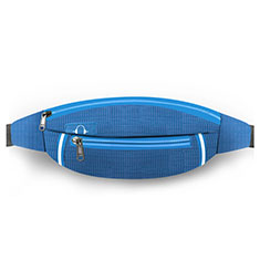 Funda Cinturon Brazo Correr Universal L09 para Accessoires Telephone Bouchon Anti Poussiere Azul