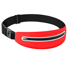 Funda Cinturon Brazo Correr Universal L11 para Oppo Find N2 Flip 5G Rojo
