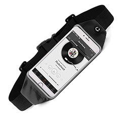 Funda Cinturon Brazo Correr Universal para Sony Xperia Ace III SOG08 Negro
