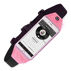 Funda Cinturon Brazo Correr Universal para Accessoires Telephone Bouchon Anti Poussiere Rosa