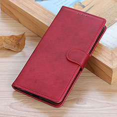 Funda de Cuero Cartera con Soporte Carcasa A01D para Huawei Honor X8b Rojo