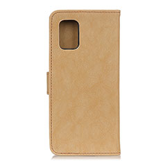 Funda de Cuero Cartera con Soporte Carcasa A01D para Motorola Moto Edge S 5G Oro