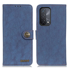 Funda de Cuero Cartera con Soporte Carcasa A01D para OnePlus Nord N200 5G Azul