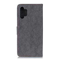 Funda de Cuero Cartera con Soporte Carcasa A01D para Samsung Galaxy A32 5G Negro