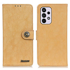 Funda de Cuero Cartera con Soporte Carcasa A01D para Samsung Galaxy A33 5G Oro