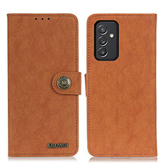 Funda de Cuero Cartera con Soporte Carcasa A01D para Samsung Galaxy A35 5G Marron