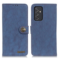 Funda de Cuero Cartera con Soporte Carcasa A01D para Samsung Galaxy M34 5G Azul