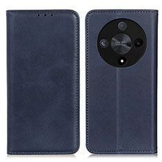 Funda de Cuero Cartera con Soporte Carcasa A02D para Huawei Honor Magic6 Lite 5G Azul