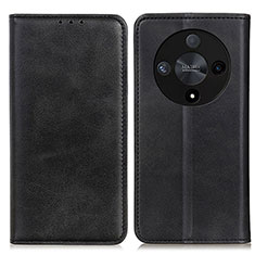 Funda de Cuero Cartera con Soporte Carcasa A02D para Huawei Honor Magic6 Lite 5G Negro