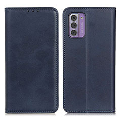 Funda de Cuero Cartera con Soporte Carcasa A02D para Nokia G310 5G Azul