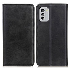 Funda de Cuero Cartera con Soporte Carcasa A02D para Nokia G60 5G Negro