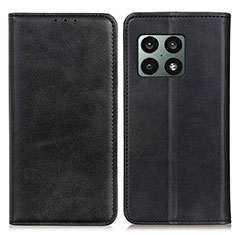 Funda de Cuero Cartera con Soporte Carcasa A02D para OnePlus 10 Pro 5G Negro