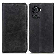 Funda de Cuero Cartera con Soporte Carcasa A02D para OnePlus 10R 5G Negro