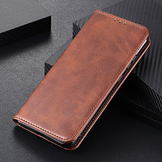 Funda de Cuero Cartera con Soporte Carcasa A02D para OnePlus 9 5G Marron