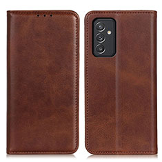 Funda de Cuero Cartera con Soporte Carcasa A02D para Samsung Galaxy A15 4G Marron