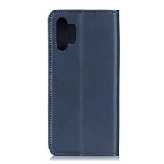 Funda de Cuero Cartera con Soporte Carcasa A02D para Samsung Galaxy A32 4G Azul