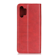 Funda de Cuero Cartera con Soporte Carcasa A02D para Samsung Galaxy A32 4G Rojo