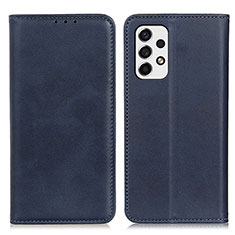 Funda de Cuero Cartera con Soporte Carcasa A02D para Samsung Galaxy A53 5G Azul