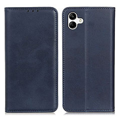 Funda de Cuero Cartera con Soporte Carcasa A02D para Samsung Galaxy F14 5G Azul