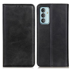 Funda de Cuero Cartera con Soporte Carcasa A02D para Samsung Galaxy F23 5G Negro