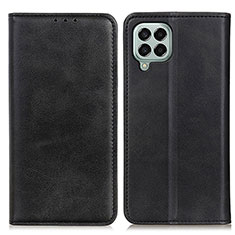 Funda de Cuero Cartera con Soporte Carcasa A02D para Samsung Galaxy M33 5G Negro