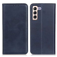 Funda de Cuero Cartera con Soporte Carcasa A02D para Samsung Galaxy S21 Plus 5G Azul