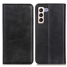 Funda de Cuero Cartera con Soporte Carcasa A02D para Samsung Galaxy S21 Plus 5G Negro