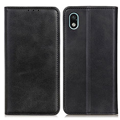 Funda de Cuero Cartera con Soporte Carcasa A02D para Sony Xperia Ace III Negro