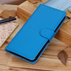 Funda de Cuero Cartera con Soporte Carcasa A03D para OnePlus 9 5G Azul Cielo