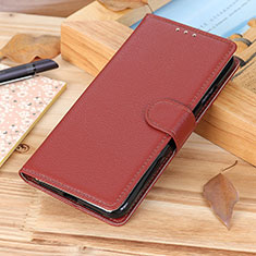 Funda de Cuero Cartera con Soporte Carcasa A03D para OnePlus 9 Pro 5G Marron