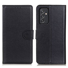 Funda de Cuero Cartera con Soporte Carcasa A03D para Samsung Galaxy M54 5G Negro