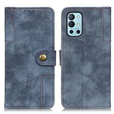 Funda de Cuero Cartera con Soporte Carcasa A04D para OnePlus 9R 5G Azul