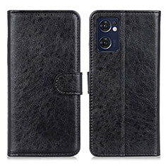 Funda de Cuero Cartera con Soporte Carcasa A04D para OnePlus Nord CE 2 5G Negro