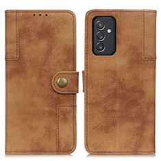 Funda de Cuero Cartera con Soporte Carcasa A04D para Samsung Galaxy A15 4G Marron