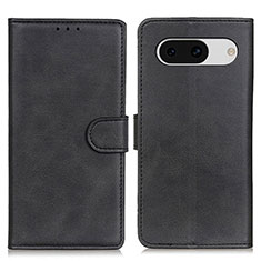 Funda de Cuero Cartera con Soporte Carcasa A05D para Google Pixel 8a 5G Negro