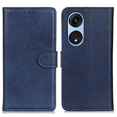 Funda de Cuero Cartera con Soporte Carcasa A05D para Huawei Honor X5 Plus Azul