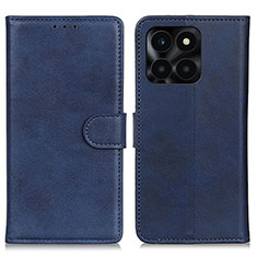 Funda de Cuero Cartera con Soporte Carcasa A05D para Huawei Honor X8b Azul