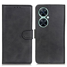 Funda de Cuero Cartera con Soporte Carcasa A05D para Huawei Nova 11i Negro