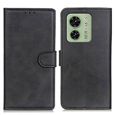 Funda de Cuero Cartera con Soporte Carcasa A05D para Motorola Moto Edge (2023) 5G Negro